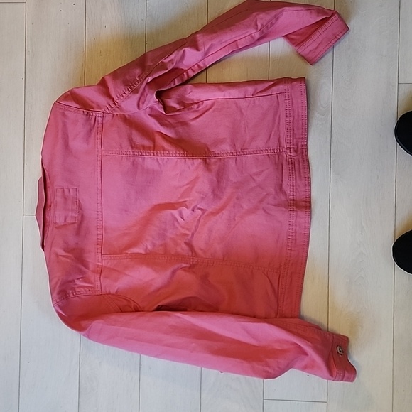 Pink Lois Denim Jacket size medium - Picture 4 of 4